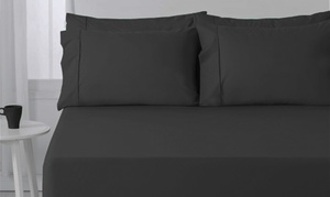 100% Egyptian Cotton Flanellete Fitted Sheet (from $29) or Set (from $49)