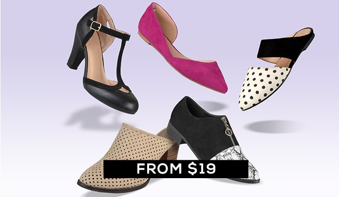 Everyday Heels & Flats For Her FROM $19