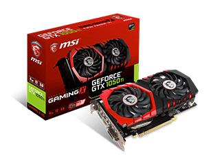 MSI GTX 1050Ti Gaming X 4GB Graphics Card