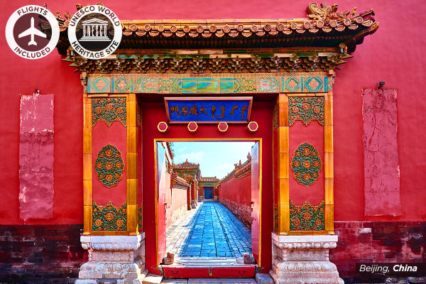 CHINA: 10 Day Discovery Tour Including Flights For Two (MEL/SYD) $1,798