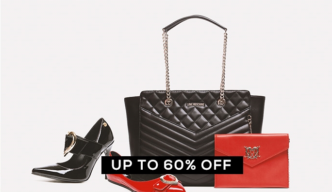 Love Moschino Footwear & Accessories UP TO 60% OFF