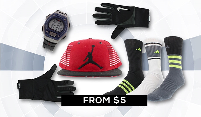 Nike, Adidas & More Accessories FROM $5