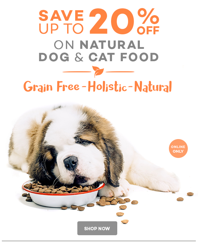 Natural Dog & Cat Food | Up to 20% off