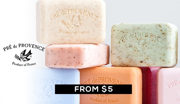Pre de Provence French Soaps & Lotions FROM $5