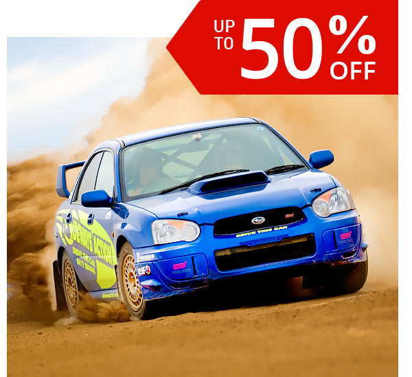 Rally Driving – Up to 50% Off