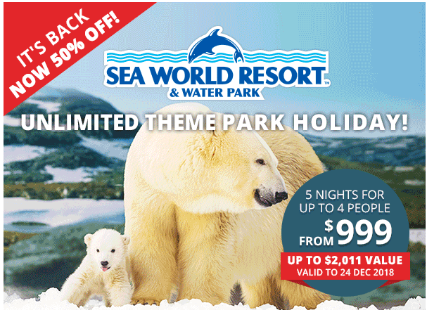 Stay for 4 with Unlimited Theme Park Entry – 50% OFF!