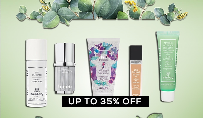 Sisley & La Prairie UP TO 35% OFF