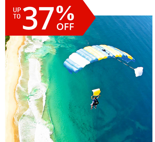 Skydiving – Up to 37% Off