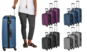 $99 for a Three-Piece ABS Hardshell Luggage Set