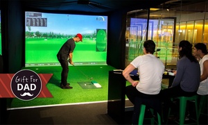 Virtual Golf with Beers for Two ($29), Four ($49) or Eight ($89)