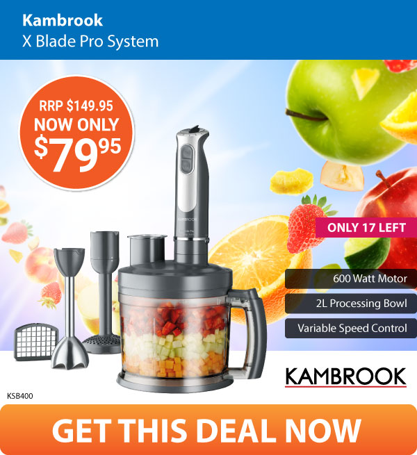 Kambrook X Blade Pro System for $79.95