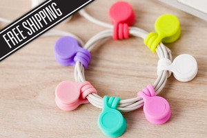 Get Your Home or Office in Order with Multi-Use Magnetic Cable Ties Only $7