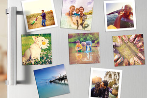 Personalised Photo Fridge Magnets for $5