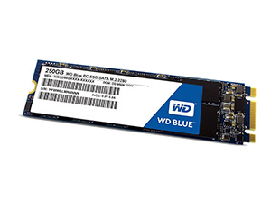 Western Digital Blue 250GB M.2 SSD at $135