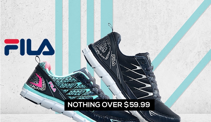 Fila Footwear & Apparel NOTHING OVER $59.99