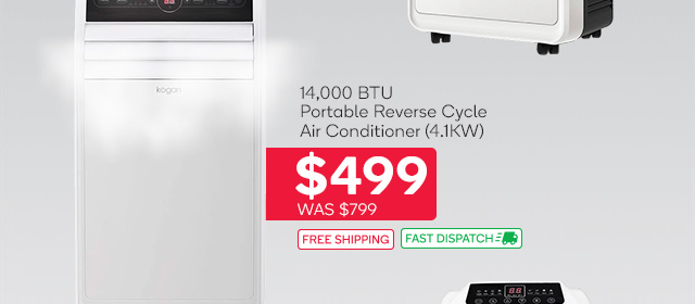 Kogan 14,000 BTU Portable Air Conditioner for $499