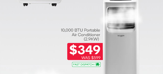 Kogan 10,000 BTU Portable Air Conditioner for $349