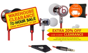 $49 for a Pair of Beats iBeats Earphones with ControlTalk from Monster