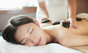 50-Minute Hot Stone Massage and Back Scrub for One ($55)