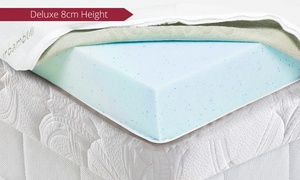 Bamboo Gel Memory Foam Mattress Topper: Single ($139), King Single ($159), Double ($169), Queen ($209) or King ($249)