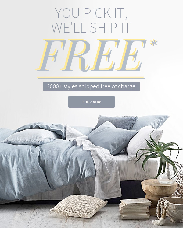 we ♥︎ free shipping