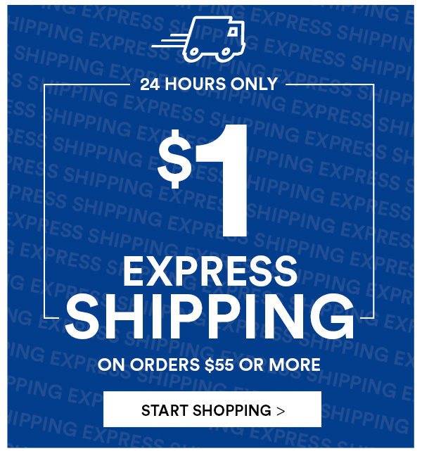 $1 Express Shipping! 24 Hours Only ⏰ COTTON:ON!