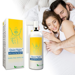 Quiet Night Anti-Snore Spray From $19