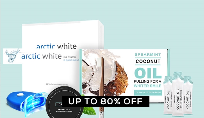 Dr Coco, Smile Organics & Arctic White UP TO 80% OFF