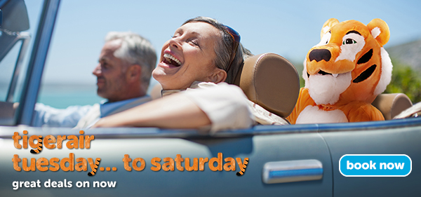 Tigerair Tuesday…to Saturday is on now!