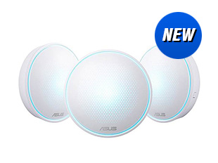 ASUS Lyra AC2200 Tri-Band Whole-Home Wi-Fi System Mesh Network $595