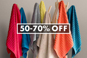 The Designer Towel Sale! Sheraton, Deca Home, Conran, Morrissey & More!