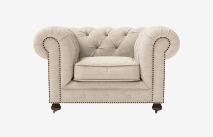 Camden Chesterfield Armchair Now $709