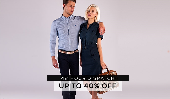 Burberry Apparel UP TO 40% OFF