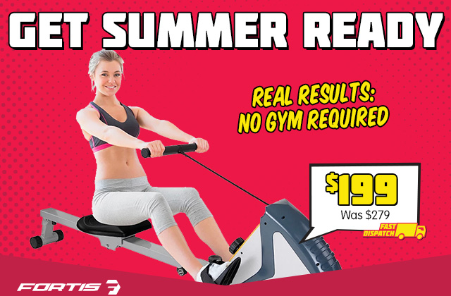 Fortis Flywheel Rowing Machine $199