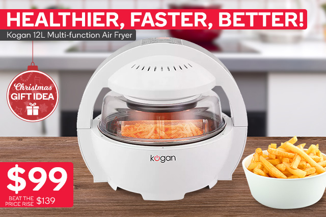 Kogan 12L Multi-function Air Fryer $99