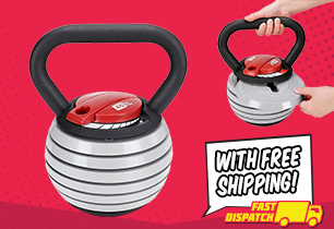 Fortis 18kg Adjustable Kettlebell $99