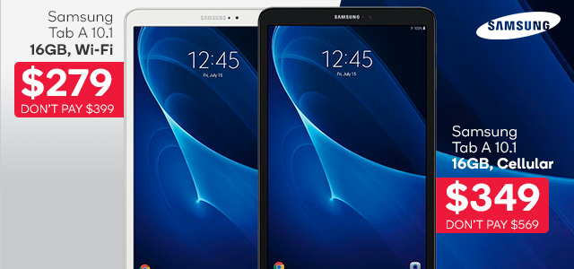 Don’t Pay More for Samsung Tab A 10.1 (16GB)