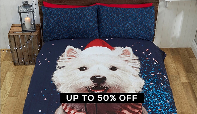 Festive Bedding UP TO 50% OFF