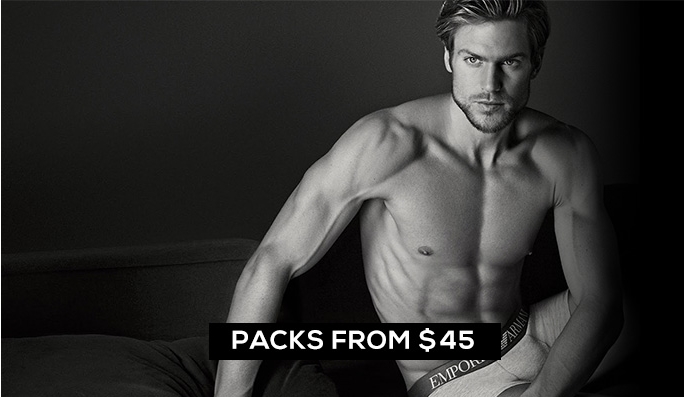 Emporio Armani Underwear PACKS FROM $45