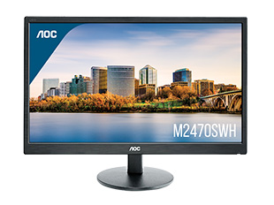 AOC M2470SWH 23.6″ Full HD Monitor $149