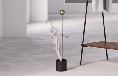 Justin Umbrella Holder , Yellow Copper $179.00