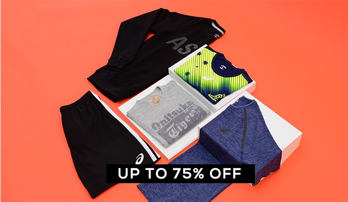 Asics Apparel – Mens & Womens UP TO 75% OFF