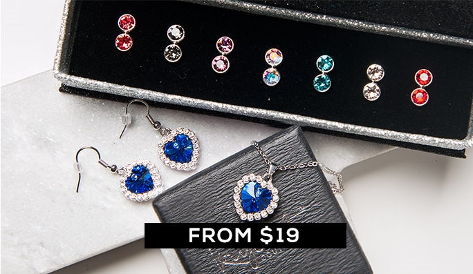 Boxed Sets with Crystals from Swarovski FROM $19