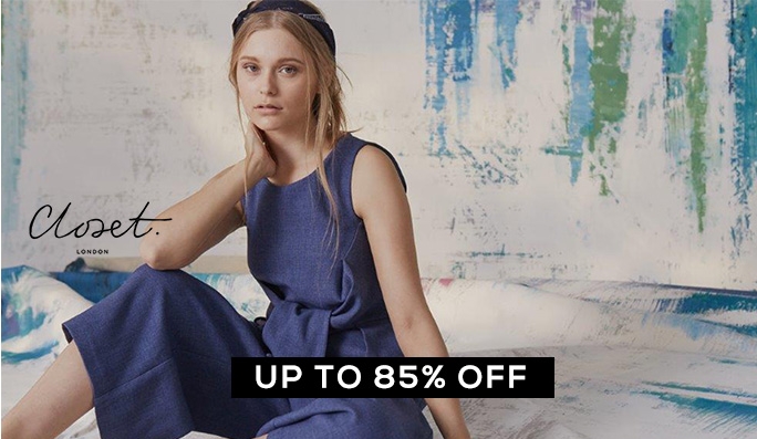 Closet London UP TO 85% OFF RRP