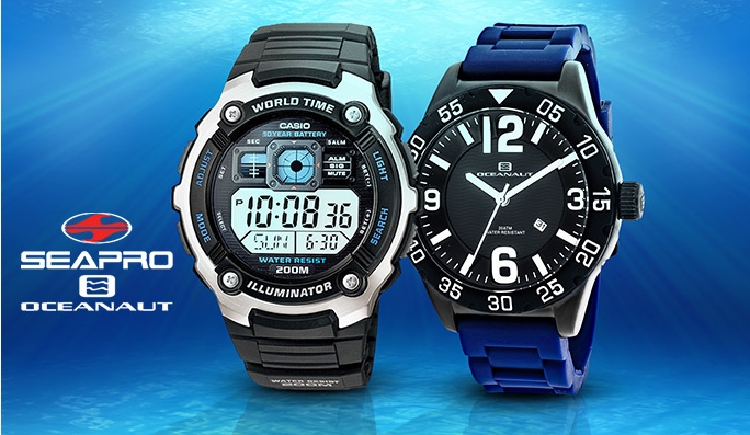 Casio, Oceanaut & Seapro Watches