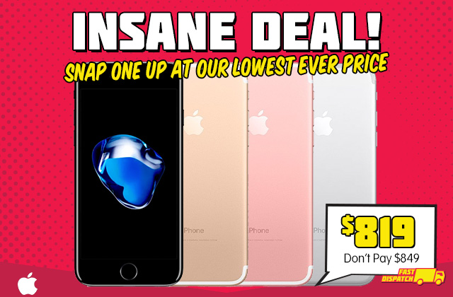 iPhone 7 $819 – Our Lowest EVER Price!