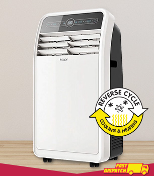 Kogan 14,000 BTU Portable Air Conditioner (4.1kW, Reverse Cycle) $499