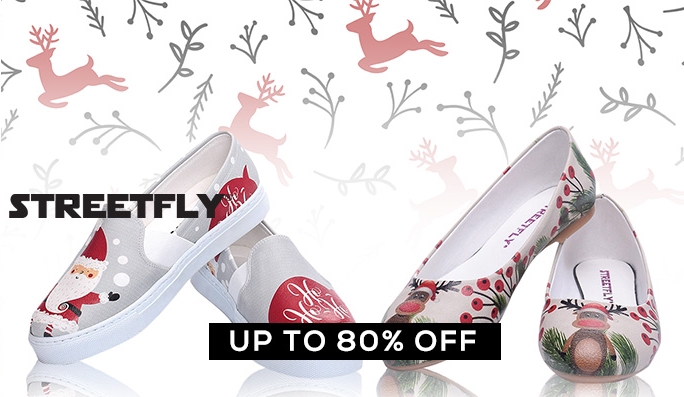 Festive Footwear by Streetfly UP TO 80% OFF