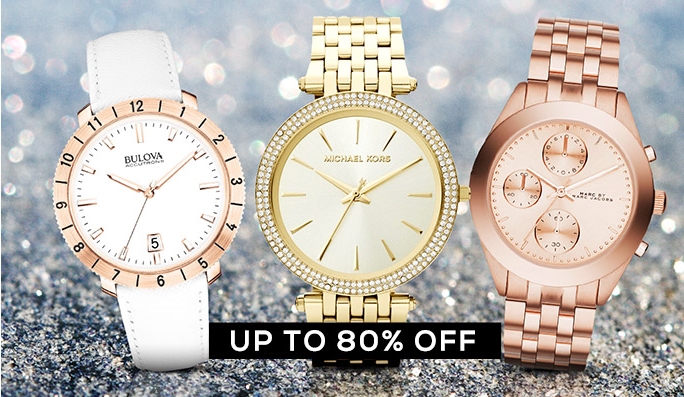 Michael Kors, Bulova & More Watches  UP TO 80% OFF