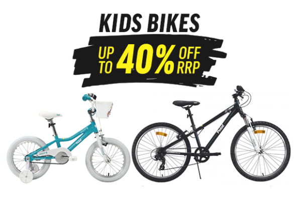 You won’t want to miss this – KIDS BIKES up to 40% off FROM $145.00